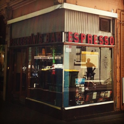 Melbourne Pellegrini's Bar Espresso